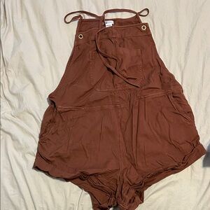 Billabong Wild Pursuit Rust Jumpsuit